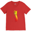pink storm V-Neck Tee