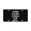 blk power License Plate