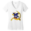 russian mongroul Women's V-Neck T-Shirt