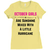 October Girls Ladies Fitted T-Shirt