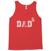 Dad to the Second Power ( dad of 5 ) Tank Top
