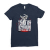 Life After Death Touch My Boyfriend And Find Out Ladies Fitted T-Shirt