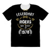 legendary riders are born in 1978 All Over Women's T-shirt