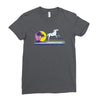 unicorn beach Ladies Fitted T-Shirt