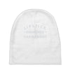 lipstick diamonds champagne Baby Beanies