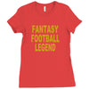 fantasy football legend sunday night football sports league tee shirt Ladies Fitted T-Shirt