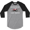 case ih red tractor boy comin' through 3/4 Sleeve Shirt
