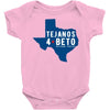 tejanos for beto Baby Bodysuit
