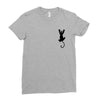Cat Pocket Ladies Fitted T-Shirt