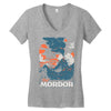 visit mordor Women's V-Neck T-Shirt