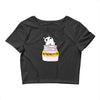 Antidepressant Cat Crop Top