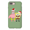 spongebob squarepants and patrick christmas iPhone 8 Plus