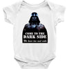 star wars darth vader funny quote we have tea &amp; cakes. Baby Bodysuit