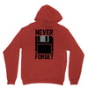 never forget floppy disk Unisex Hoodie