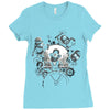 back to modern times Ladies Fitted T-Shirt