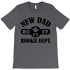 rookie new dad 2017 T-Shirt