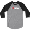 I love BBQ 3/4 Sleeve Shirt