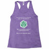 natural 1   orc Racerback Tank
