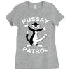 pussay patrol Ladies Fitted T-Shirt