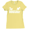 the dogfather Ladies Fitted T-Shirt