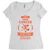 I am a Skin Survivor - What's Your Superpower? Women's Triblend Scoop T-shirt