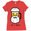beerd Ladies Fitted T-Shirt