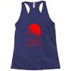 dawn of the dead retro 70s horror zombie film Racerback Tank
