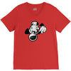mickey frappe un bang V-Neck Tee