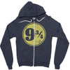 nine and three quarters Zipper Hoodie