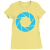 camera shutter Ladies Fitted T-Shirt