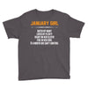January Girl Hated By Many Youth Tee