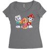 animal funny Women's Triblend Scoop T-shirt