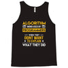 algorithm word used by programmers Tank Top