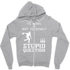 to bowl or not to bowl Zipper Hoodie
