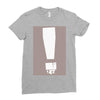 exclamation box Ladies Fitted T-Shirt