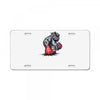 mma bulldog final License Plate