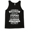 Super Cool Stepdad Of A Freaking Awesome Grandson Tank Top