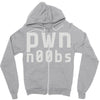 pwn noobs (2) Zipper Hoodie