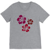 flowers V-Neck Tee