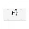 banksy kids play t.v. ball License Plate