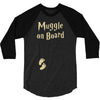 muggle on board maternity 3/4 Sleeve Shirt