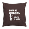 forced to work Throw Pillow