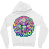 psycho cat Zipper Hoodie