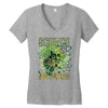 science needs your brain Women's V-Neck T-Shirt