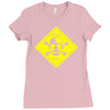 walter white danger toxic breaking bad inspired tee heisenberg meth Ladies Fitted T-Shirt