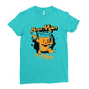 hey beer man Ladies Fitted T-Shirt