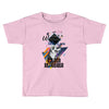 who loves golden retriever Toddler T-shirt