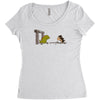 game of legends Women's Triblend Scoop T-shirt
