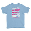 without dogs my heart would be empty Youth Tee
