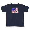 american flag peace Toddler T-shirt